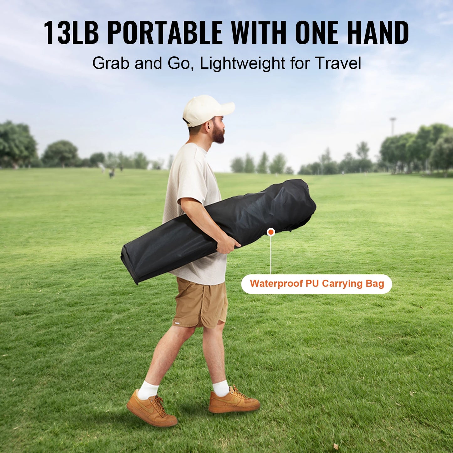 SucceBuy Outdoor Camping Chair 350lbs