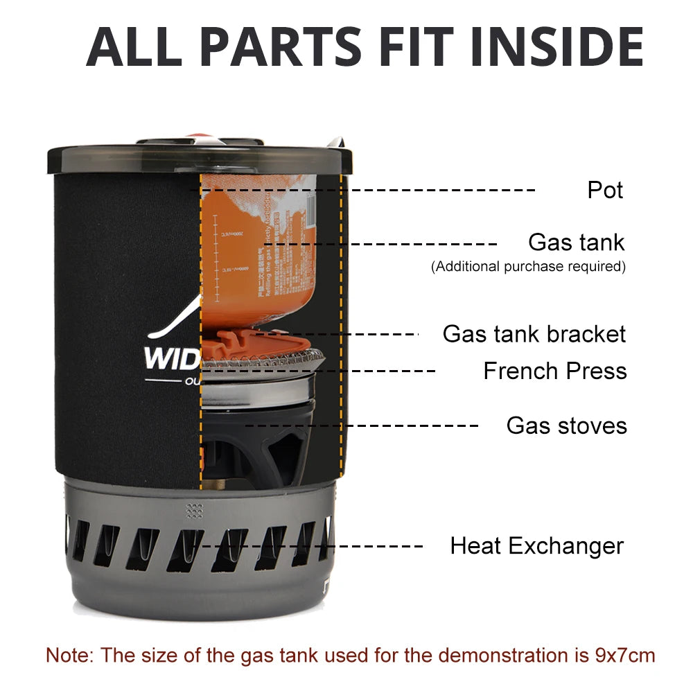Widesea Camping Cooking System Gas Stove