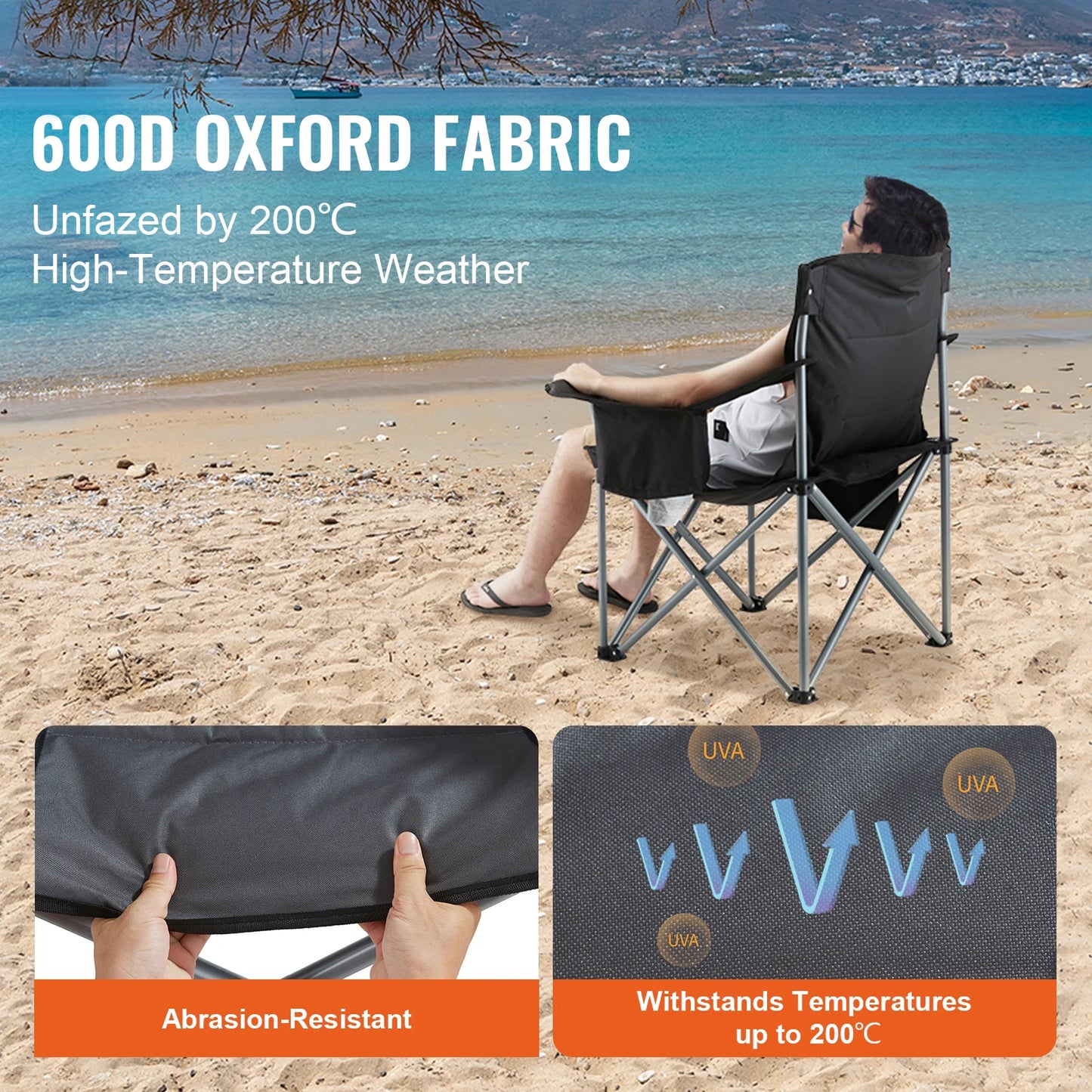 SucceBuy Camping Folding Chair