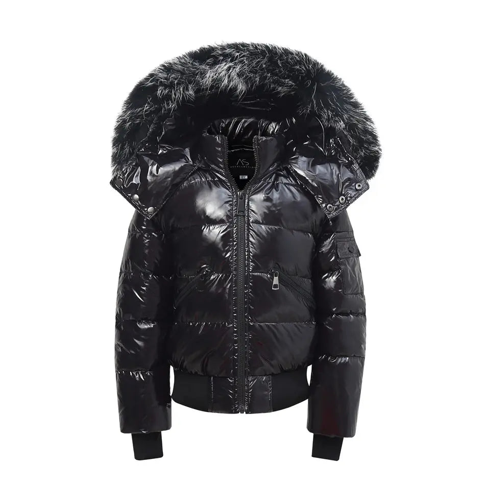 Kid's Down Hooded Jackets