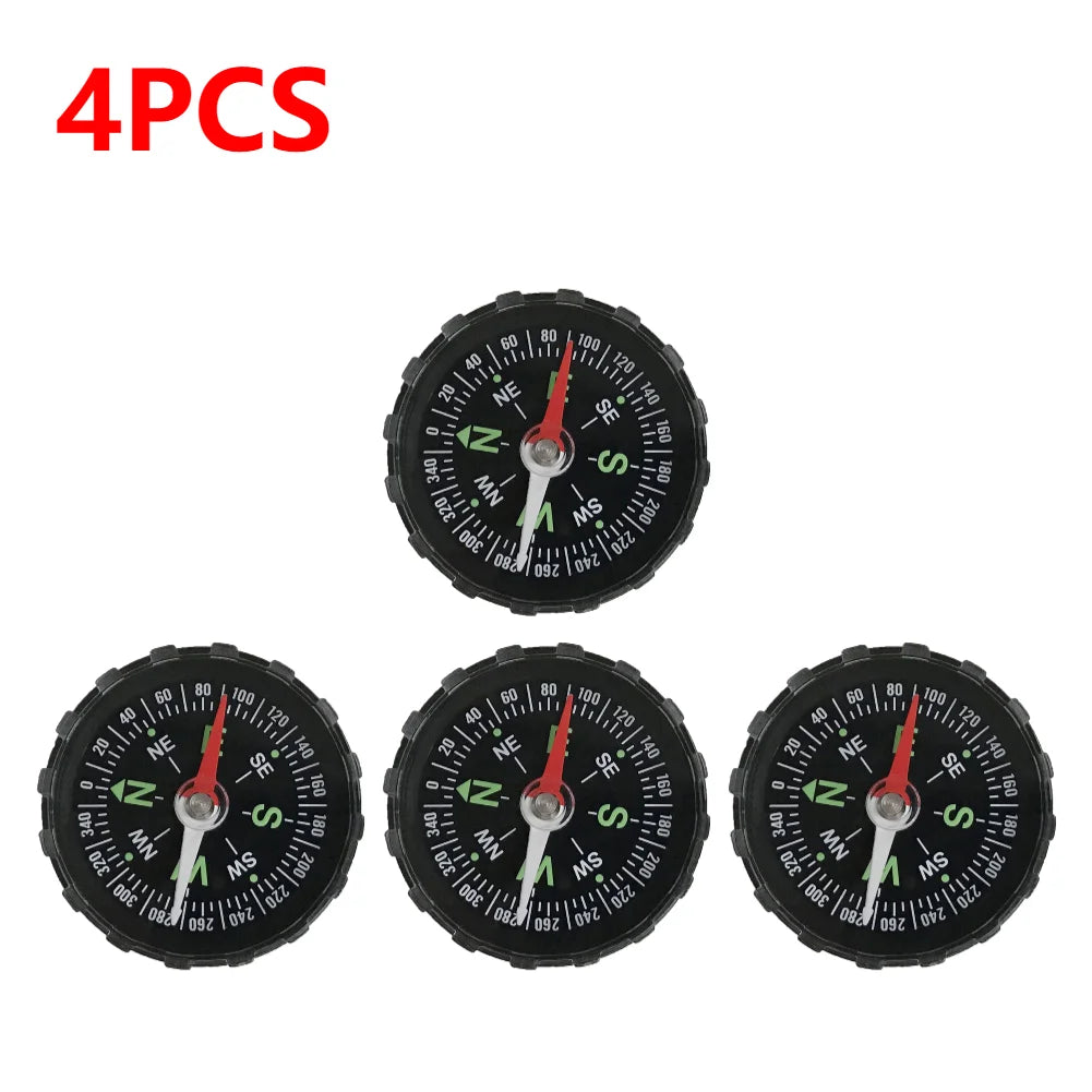 10-1PCS Mini Compass 45MM Portable Handheld Compass