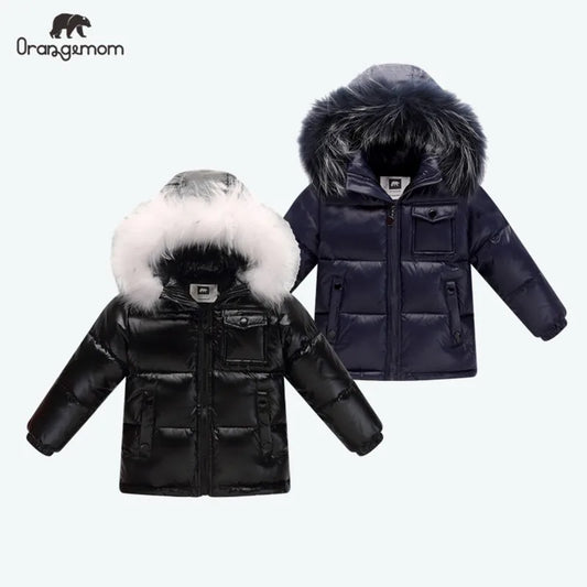 Kid's Hooded Down Jacket