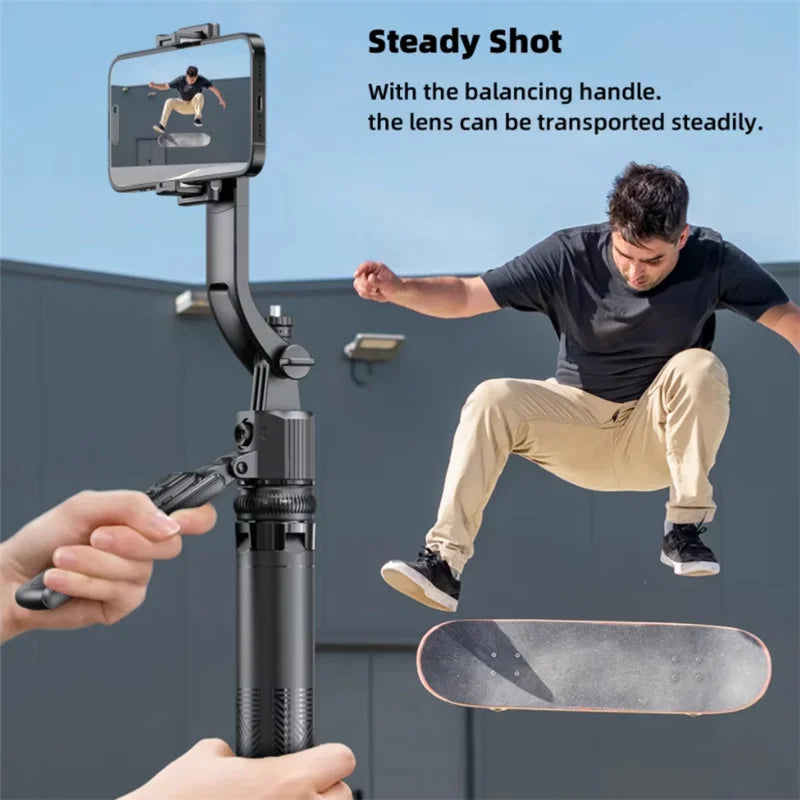 FGCLSY 5 in 1 Selfie Tripod Gimbal Stabilizer for Cell Phone