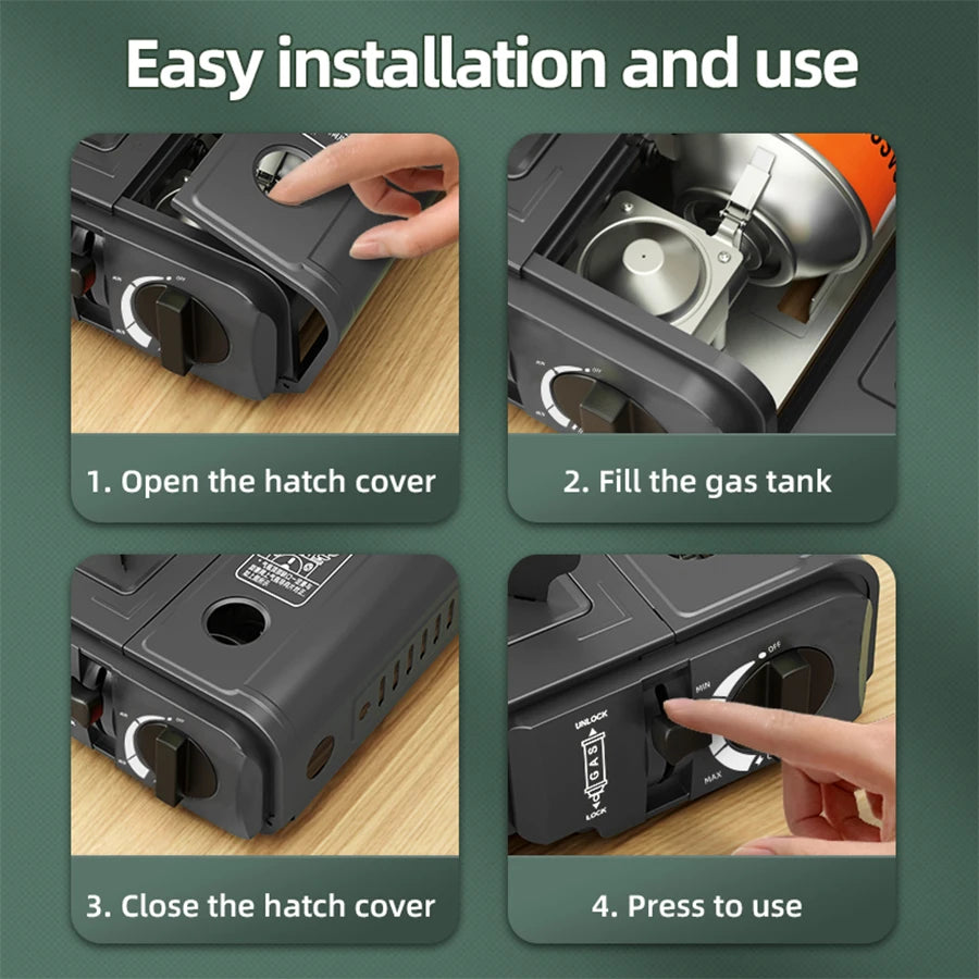 Portable Gas Stove Grill