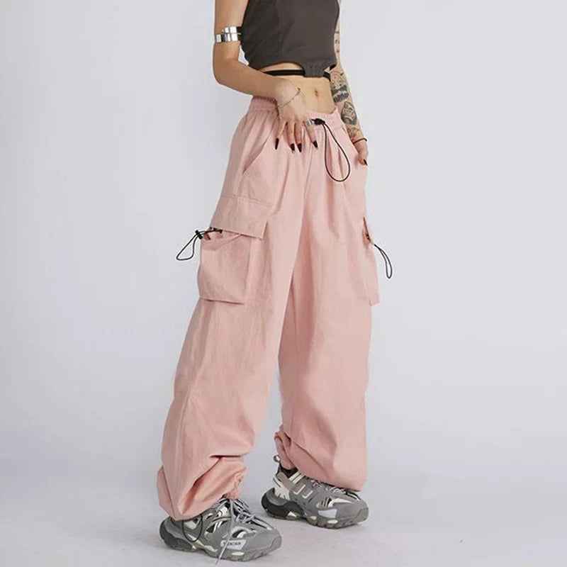 Big Size Female High Street Cargo Pants