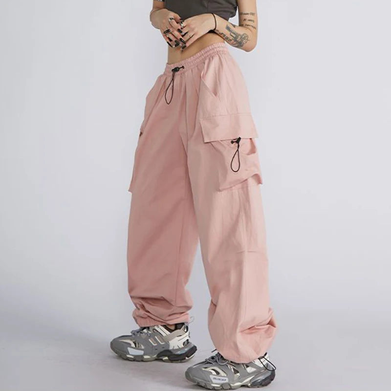 Big Size Female High Street Cargo Pants