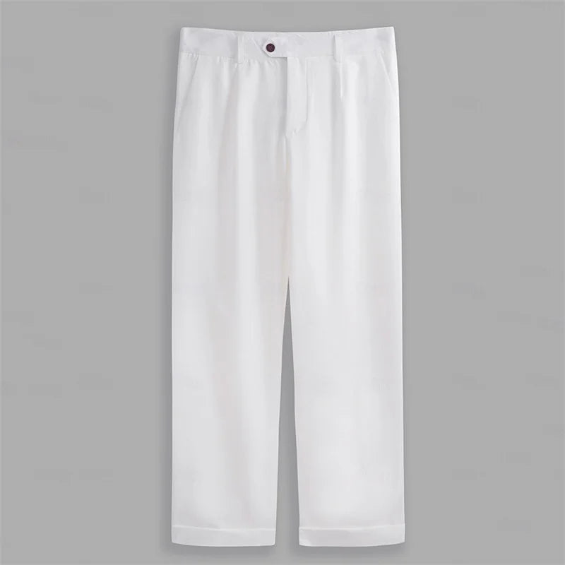 Men s  Fit Dress Pants Solid Color