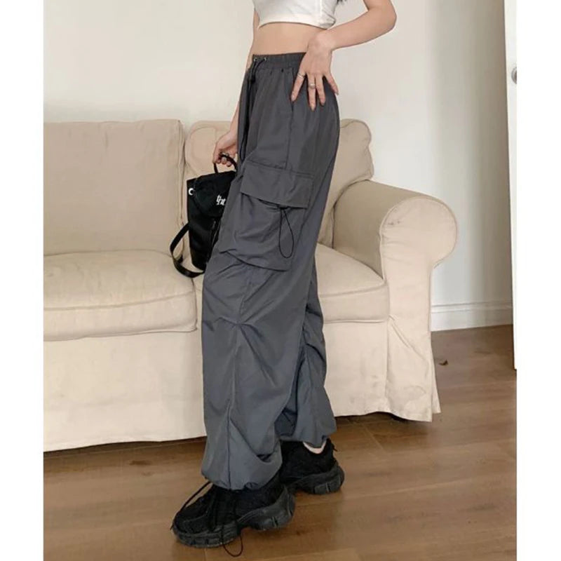 Big Size Female High Street Cargo Pants