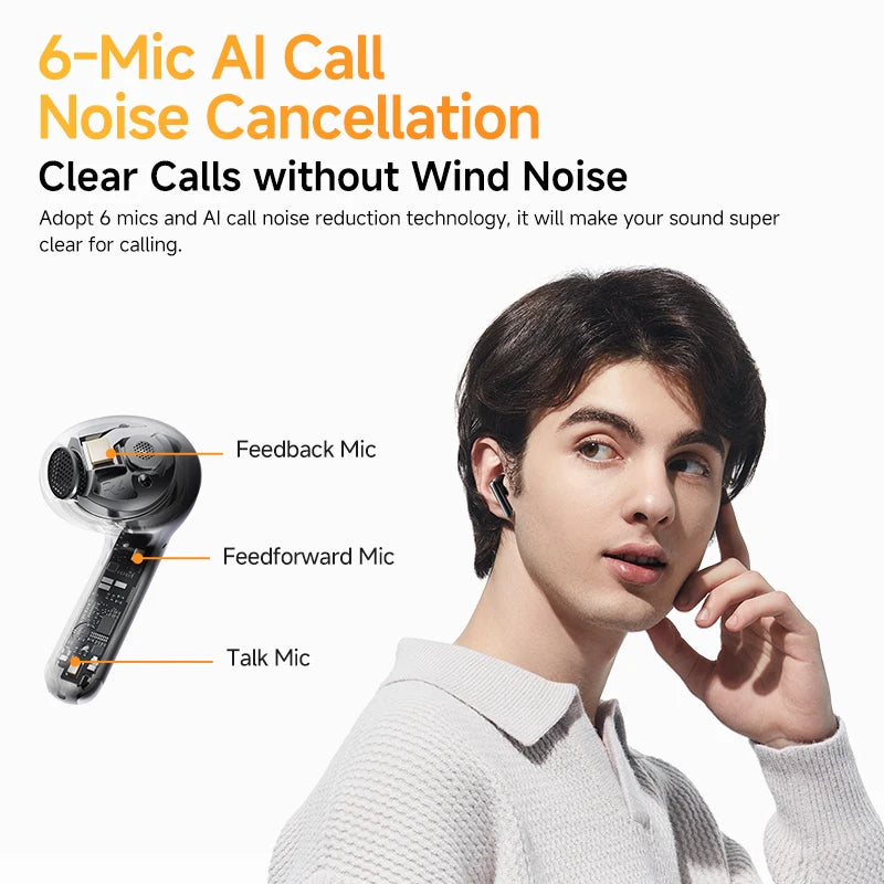 QCY HT10 AilyBuds Pro+ ANC Wireless Earphone