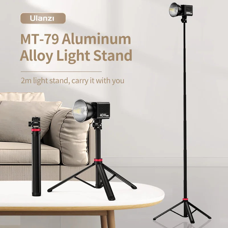 Ulanzi MT-79 Extendable Tripod with 1/4'' Screw for DSLR Camera Smartphone