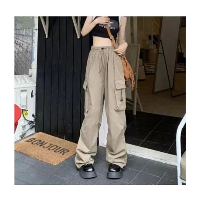 Big Size Female High Street Cargo Pants