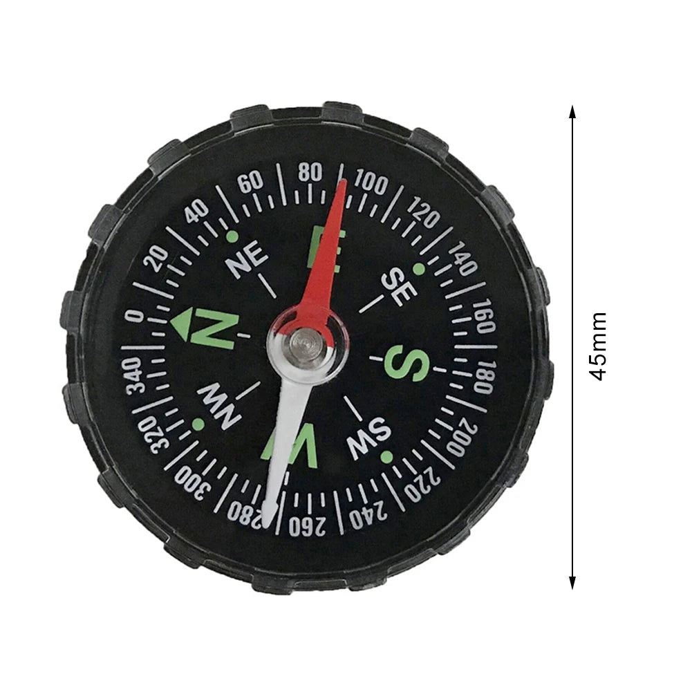 10-1PCS Mini Compass 45MM Portable Handheld Compass