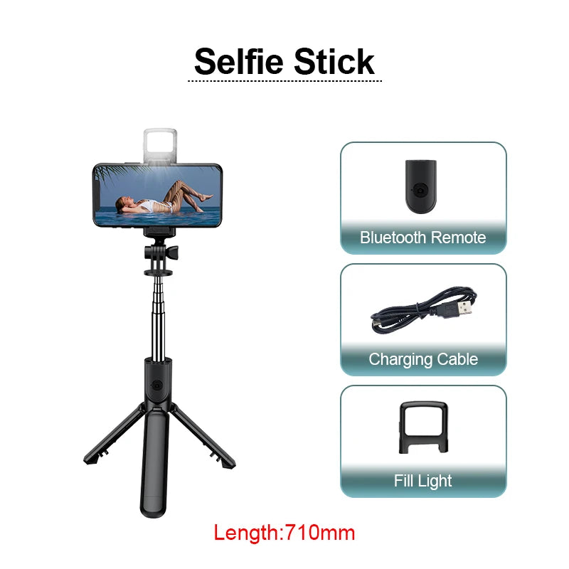 FANGTUOSI Wireless Bluetooth Selfie Stick