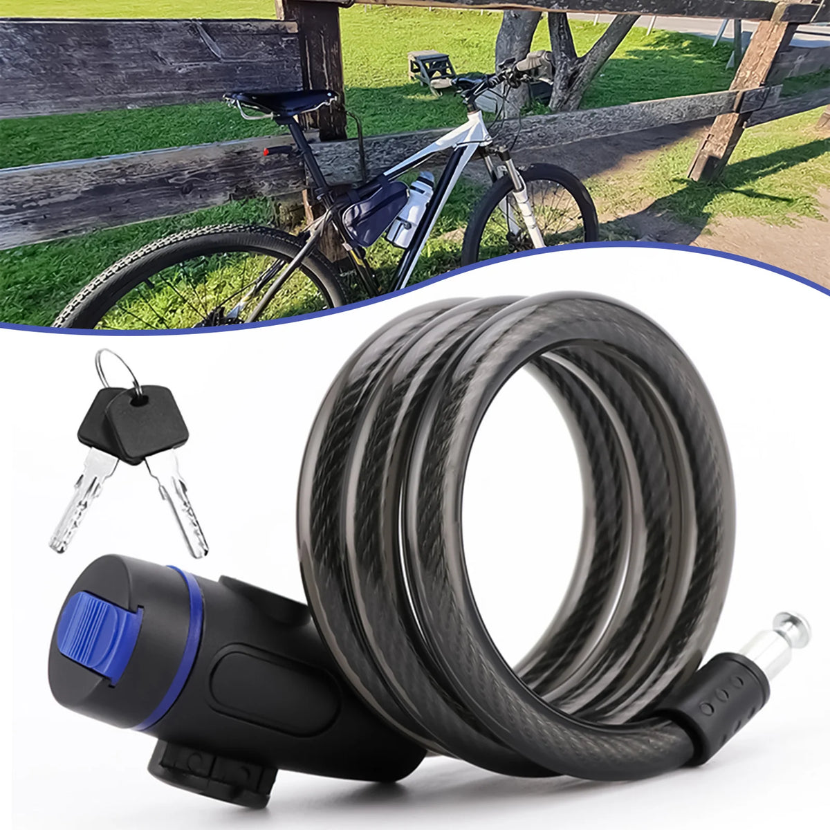 Premium Mountain Bike Lock Anti-theft