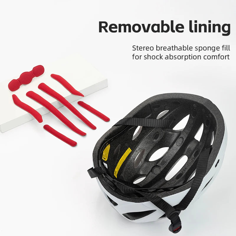 ROCKBROS Cycling Helmet Lightweight With Goggles Men Women