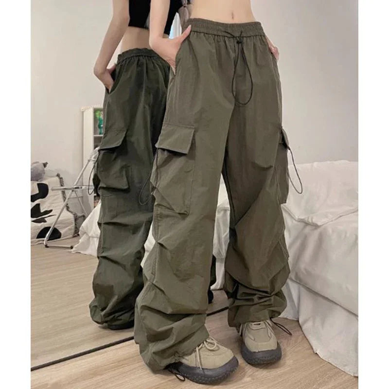 Big Size Female High Street Cargo Pants