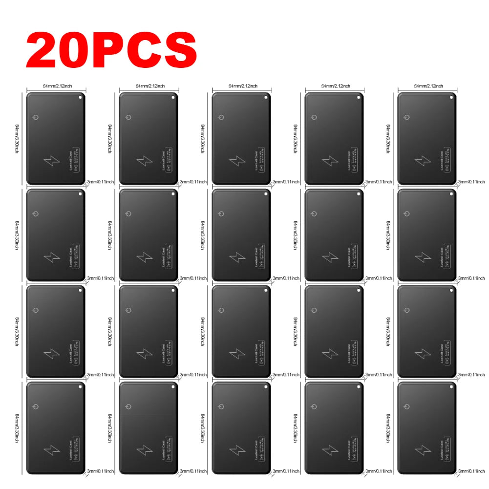 1-50PCS Wallet Tracker Card