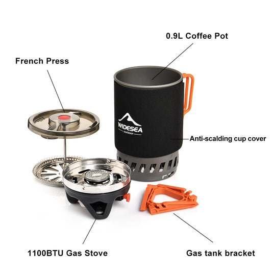 Widesea Camping Cooking System Gas Stove