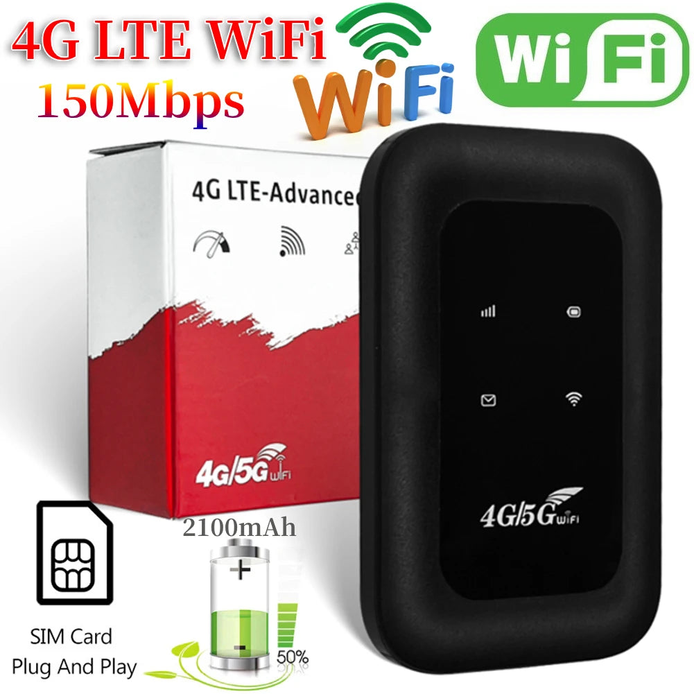 FM800 4G Lte WiFi Wireless 150Mbps Router