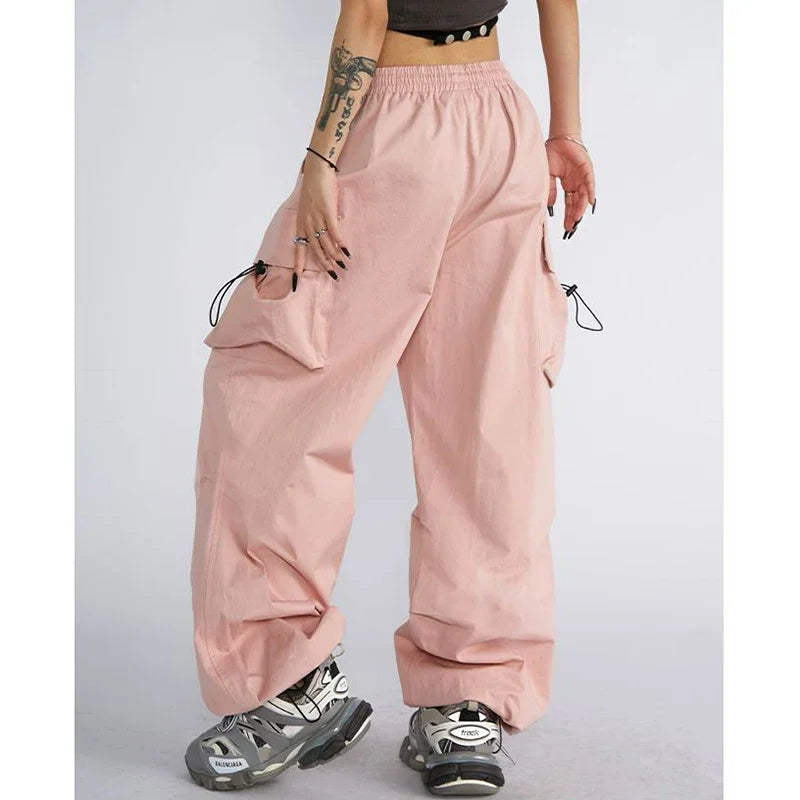 Big Size Female High Street Cargo Pants