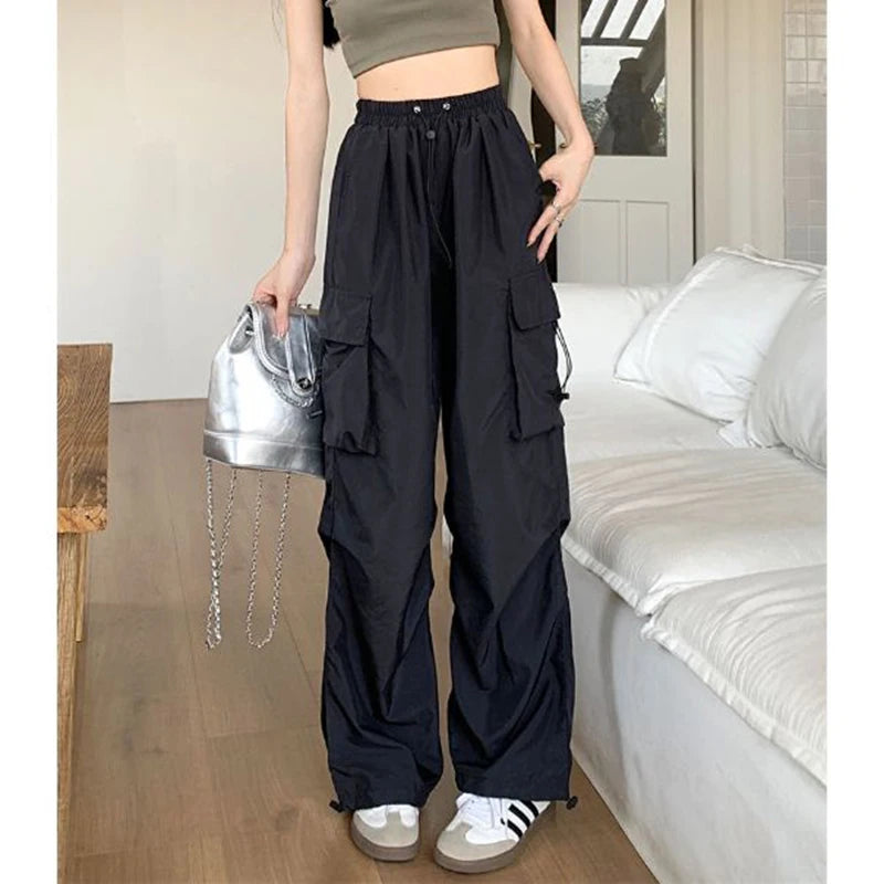 Big Size Female High Street Cargo Pants