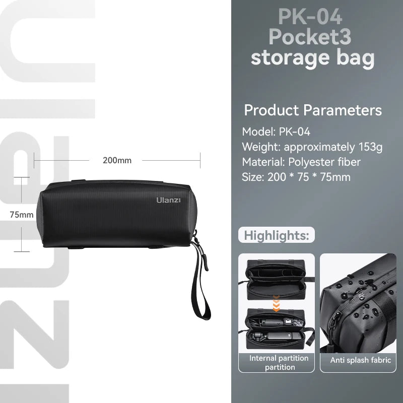 Ulanzi PK-04 Portable Camera Storage Soft Bag