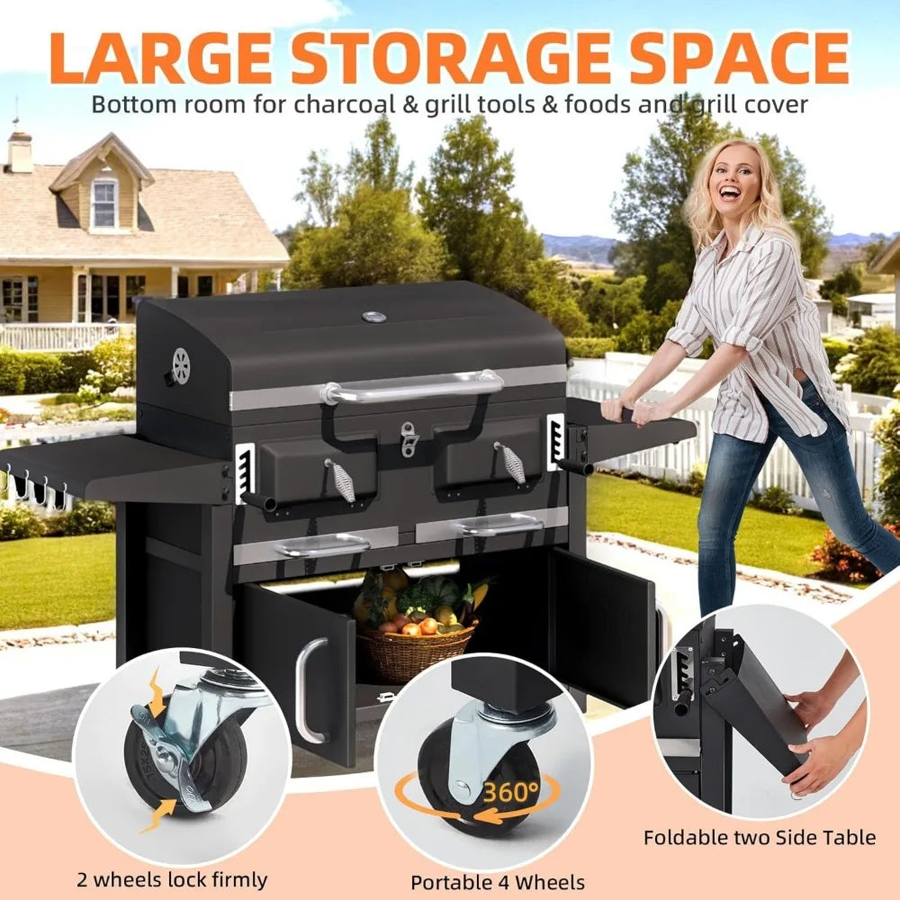 36 In Extra Large Charcoal Grill
