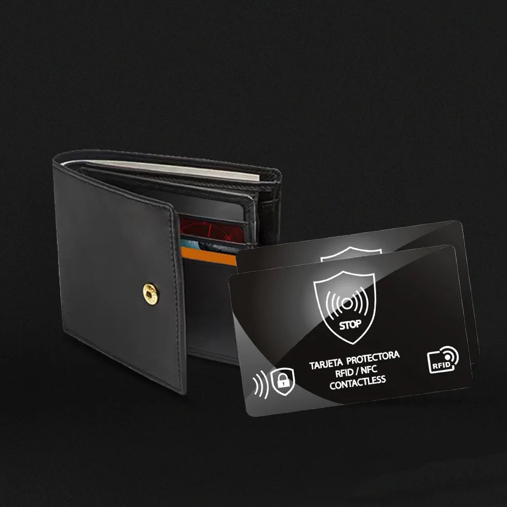 5Pcs RFID Blocking Card One Card Protects Entire Wallet