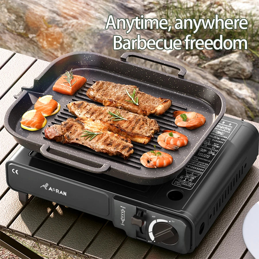 Portable Gas Stove Grill