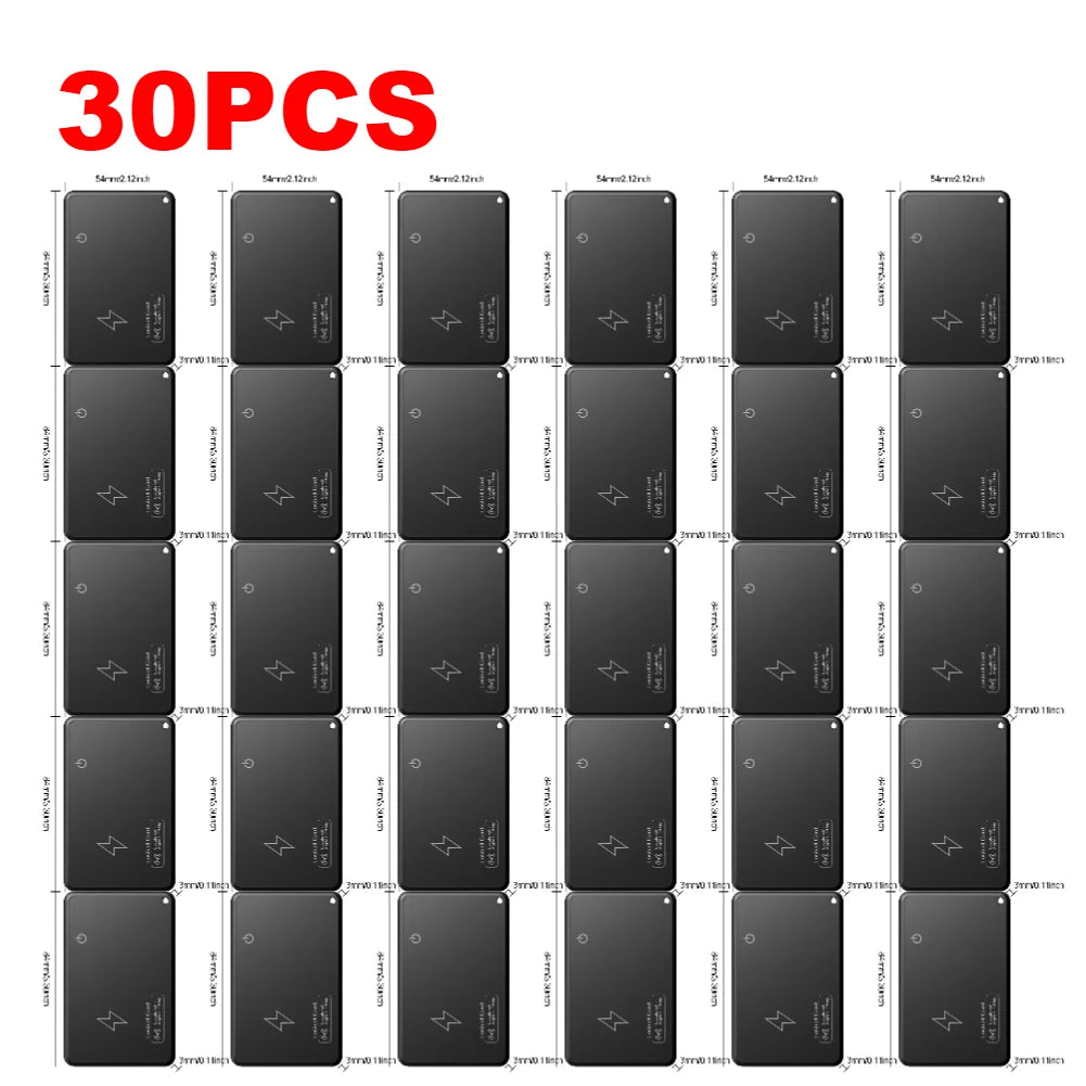1-50PCS Wallet Tracker Card