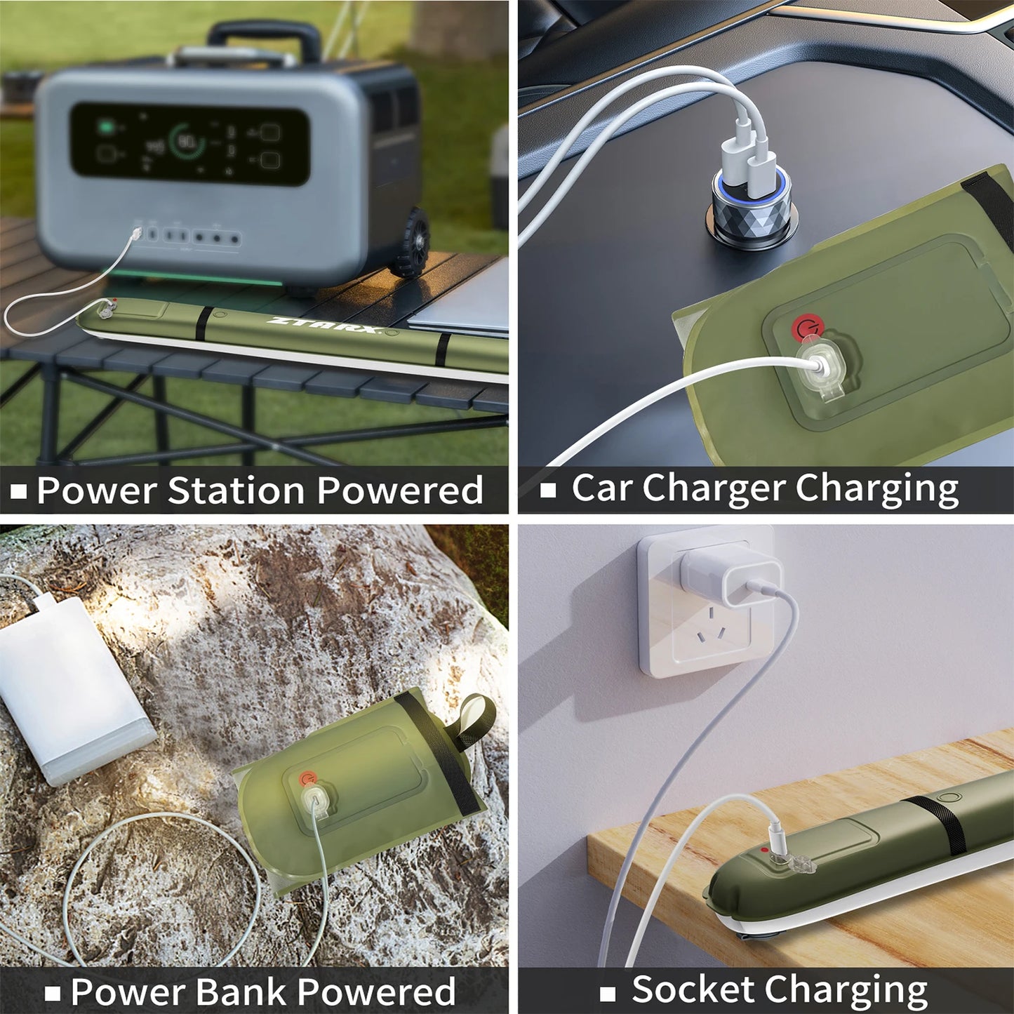 SELORSS Rechargeable Portable Camping Light