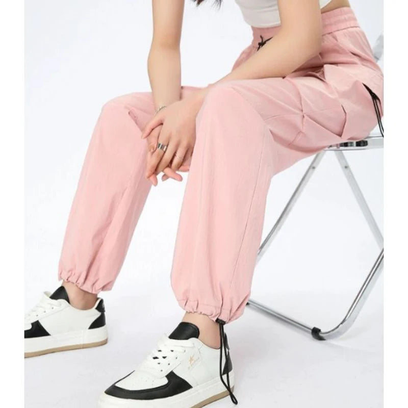 Big Size Female High Street Cargo Pants