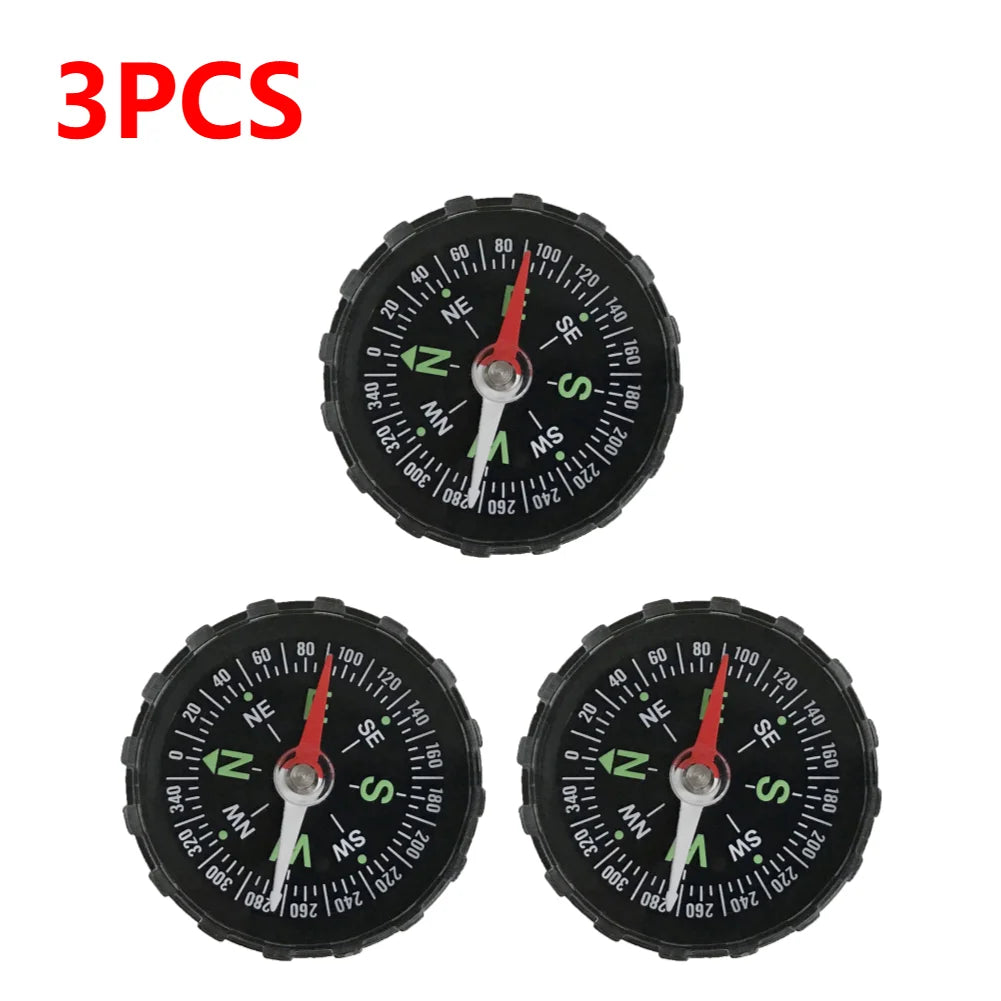 10-1PCS Mini Compass 45MM Portable Handheld Compass