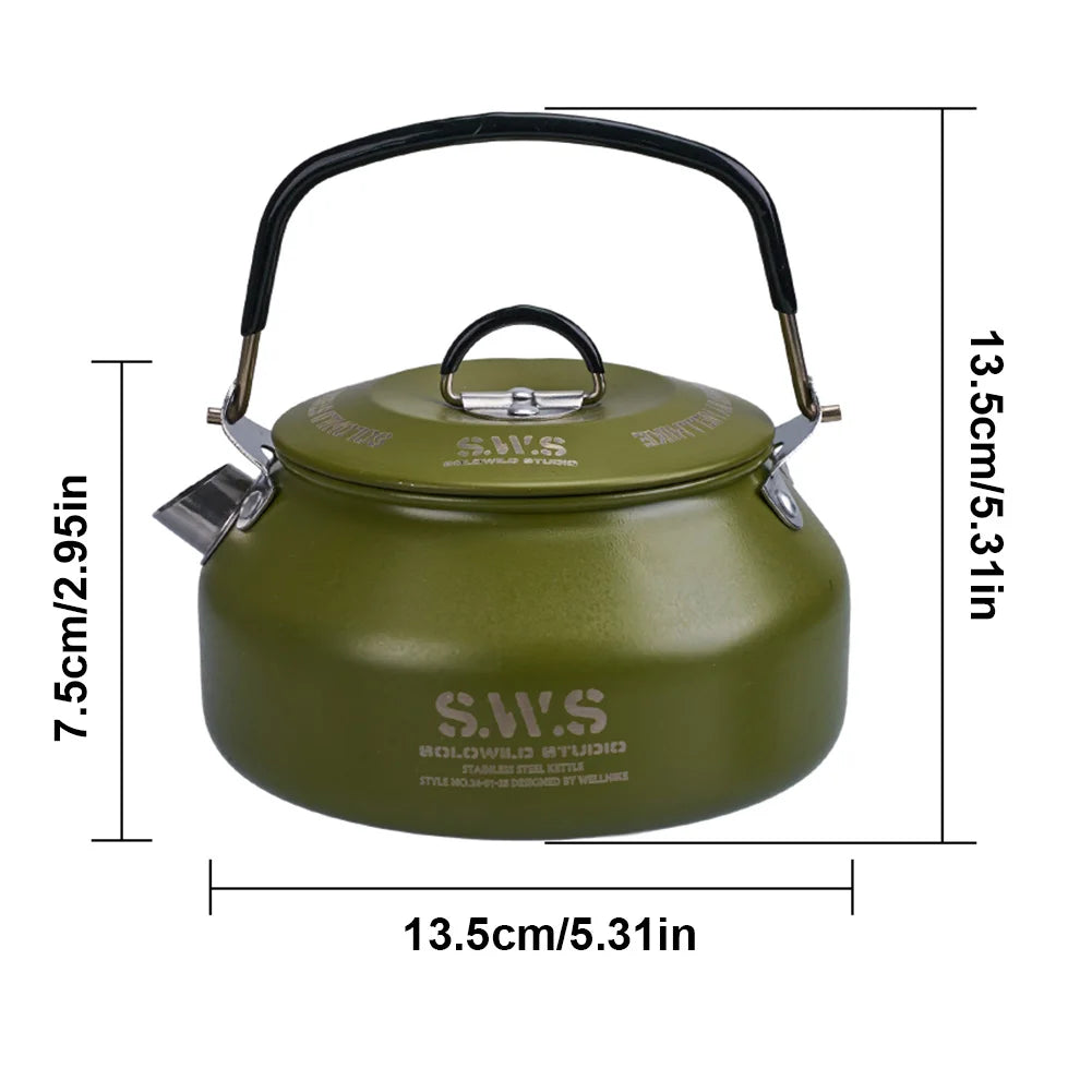 0.8L Portable Hiking Kettle
