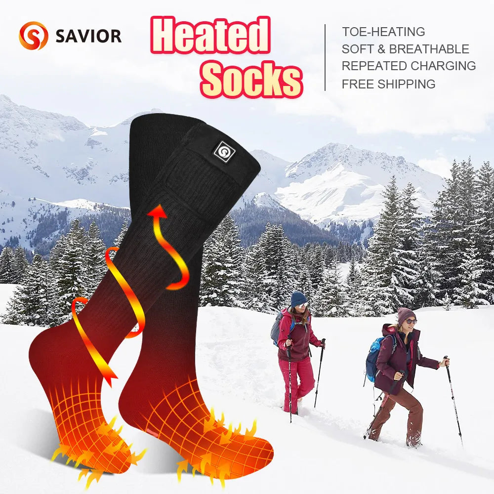 SAVIOR Heated Thermal Socks