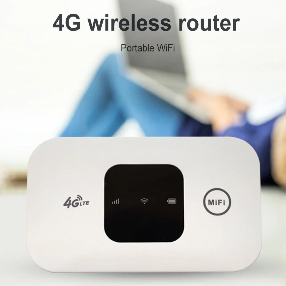 150Mbps Mobile Hotspot 2100mAh 4G Pocket WiFi Router
