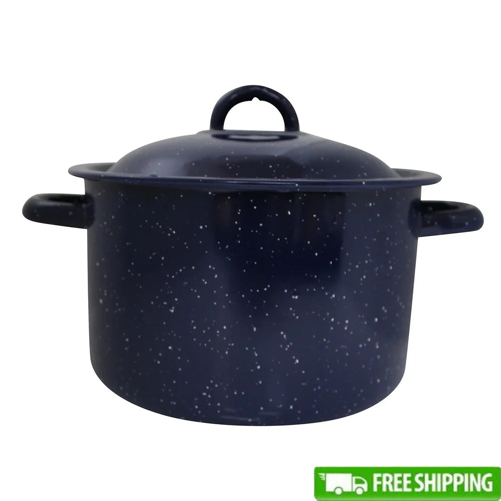 Enamel Steel Stock Pot