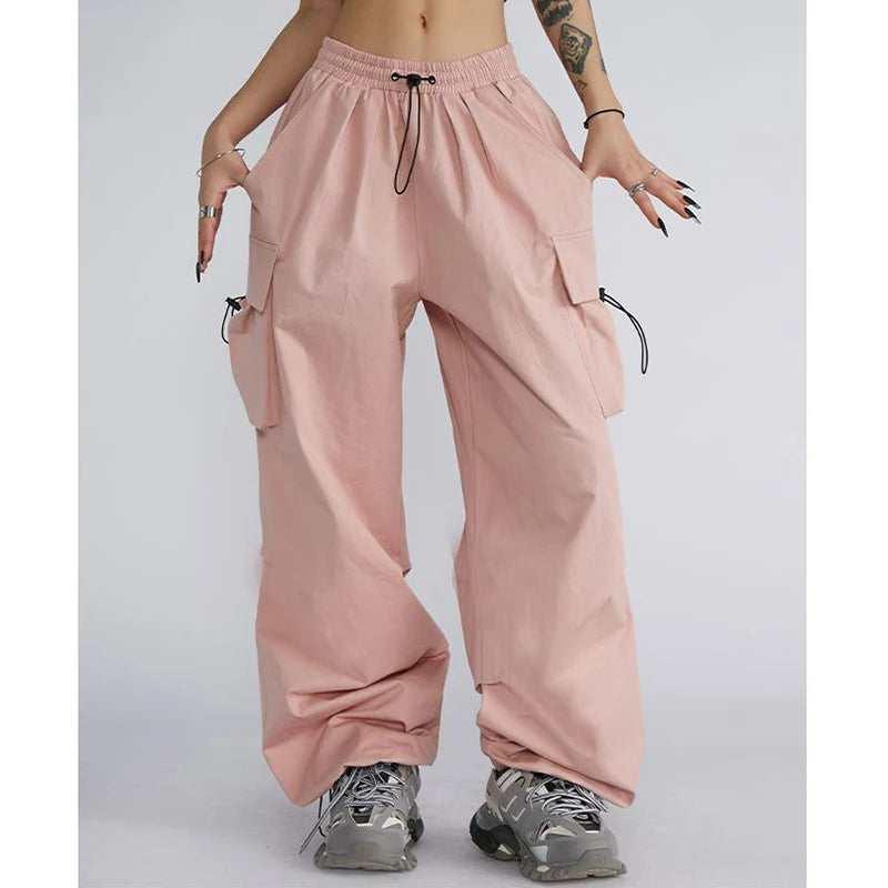 Big Size Female High Street Cargo Pants