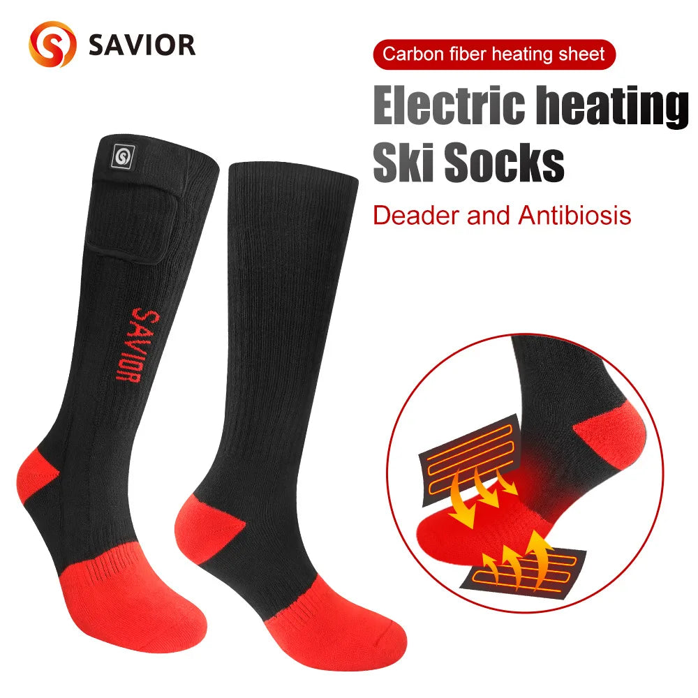 Savior Heated Socks 100% Pure Cotton