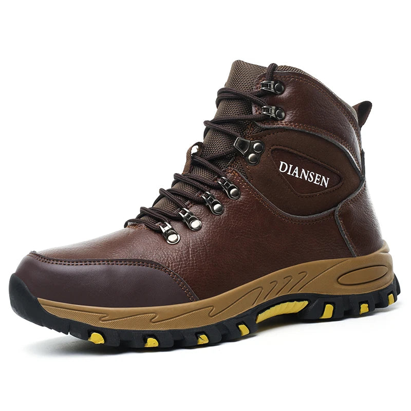 Waterproof Leather Indestructible Men's Work Safety Boots
