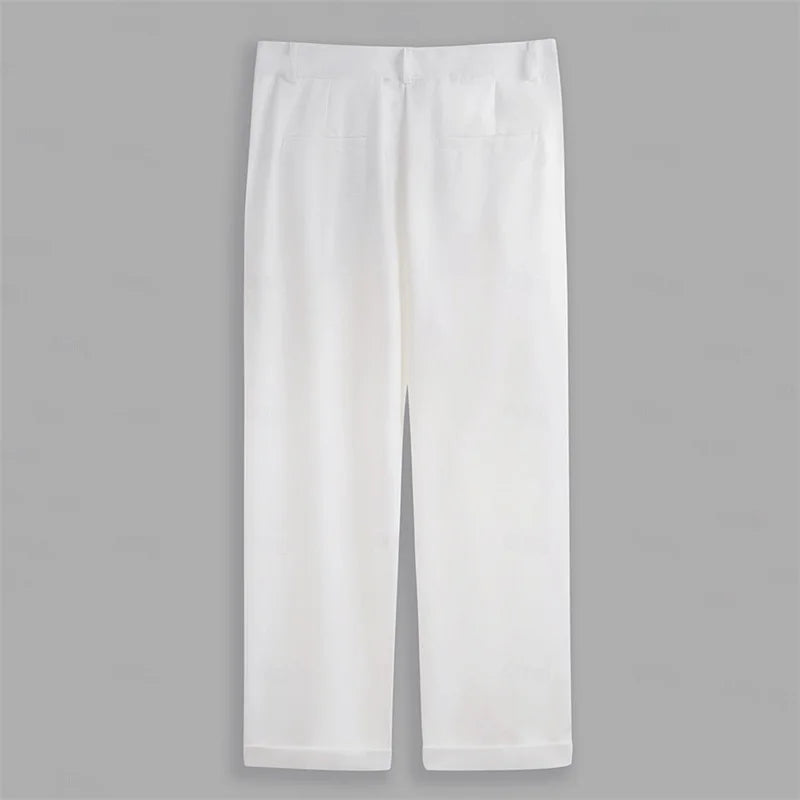 Men s  Fit Dress Pants Solid Color