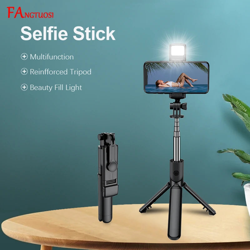 FANGTUOSI Wireless Bluetooth Selfie Stick