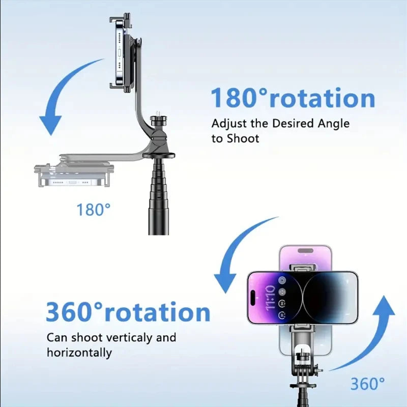 W&O C01 Telescopic Selfie Stick Tripod