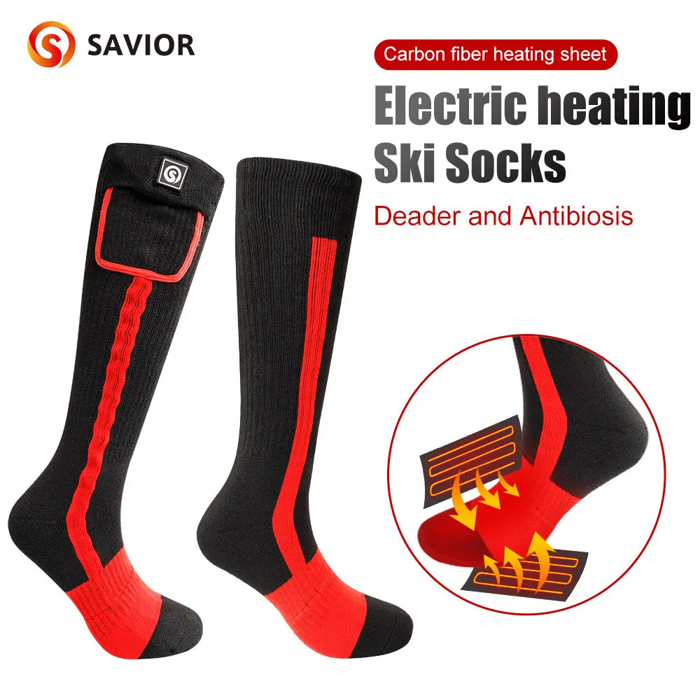 Savior Winter Heated Socks Rechargeable