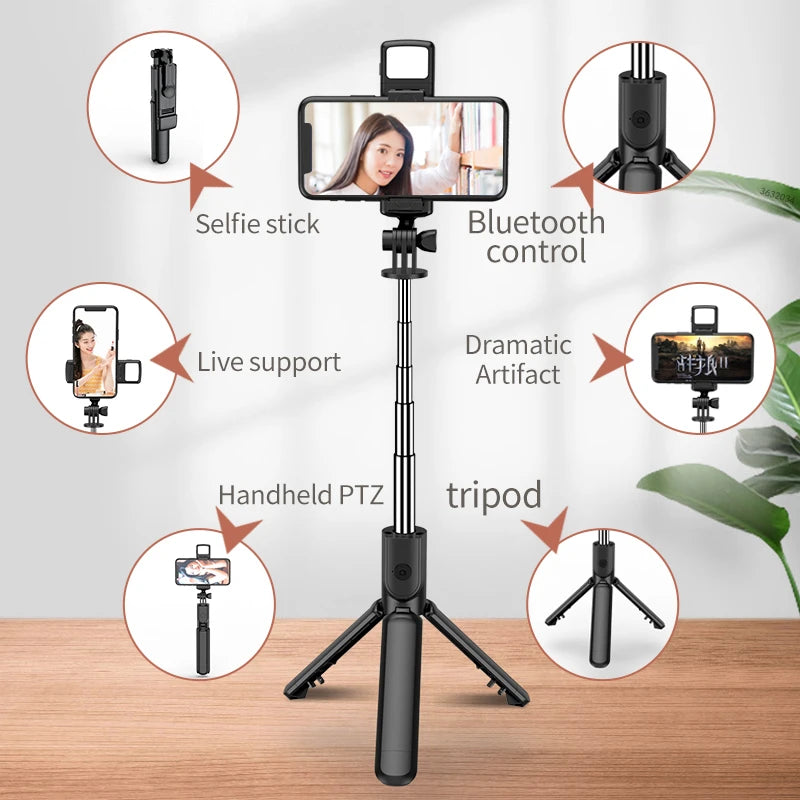 FANGTUOSI Wireless Bluetooth Selfie Stick