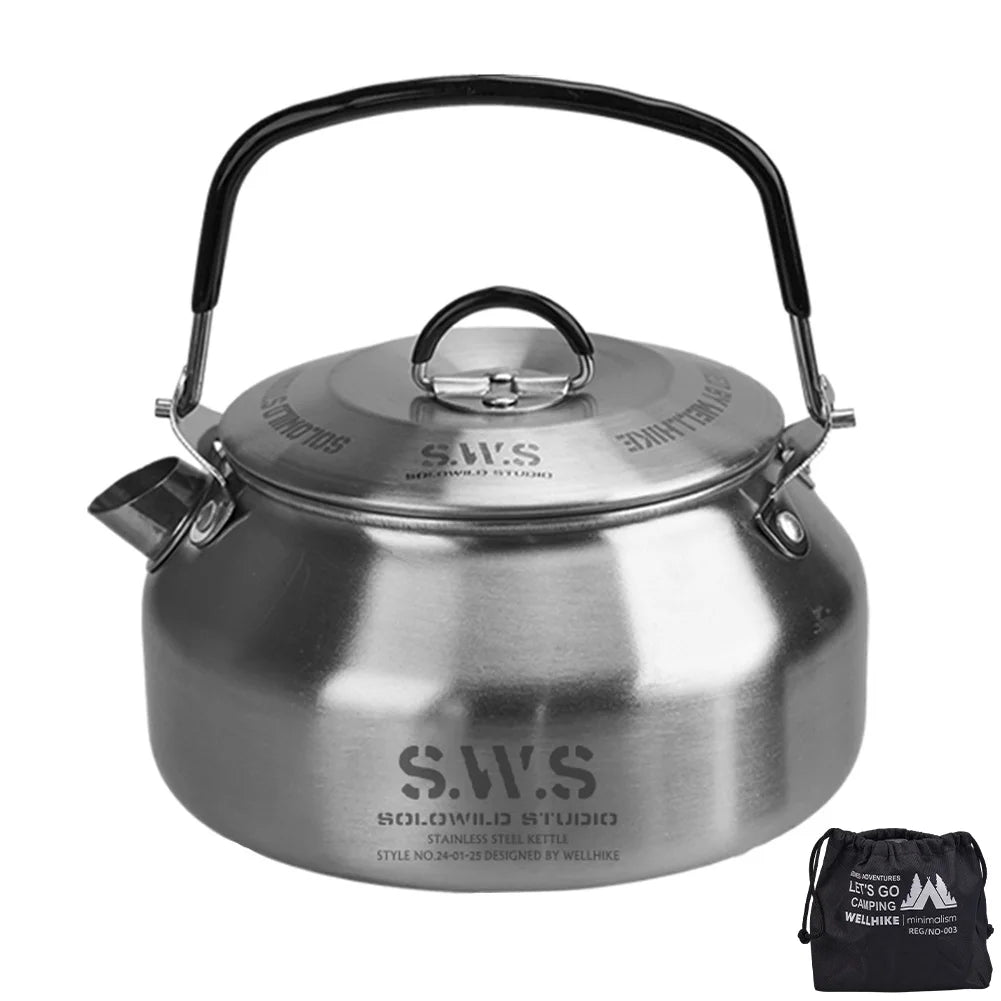 0.8L Portable Hiking Kettle