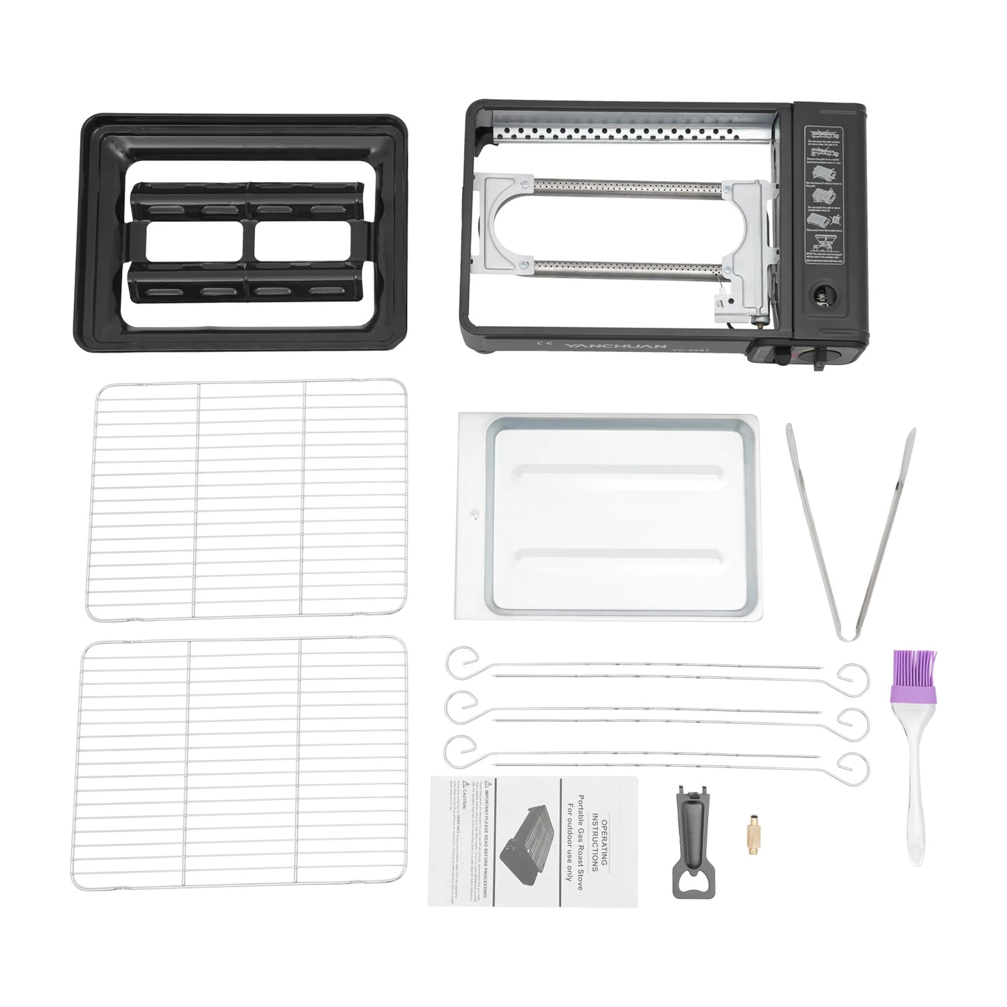 Portable LPG/Butane Gas Grill Stove