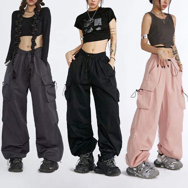 Big Size Female High Street Cargo Pants