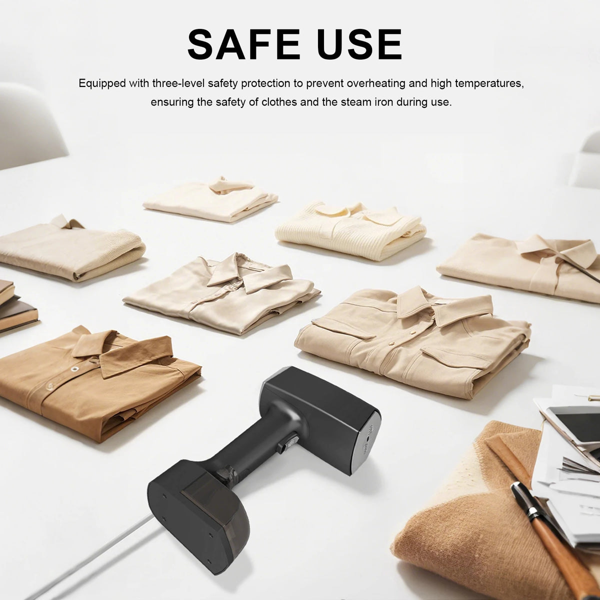 Handheld Garment Steamer Fast Heat-up